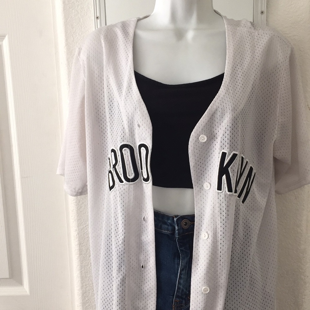 nba brooklyn black and white basketball jersey